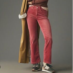 Pilcro Dusty Rose Cropped Jeans